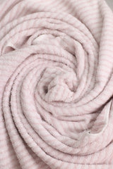 Soft Cotton Stripe Towel Set – Pack of 2 (Pink & Blue)