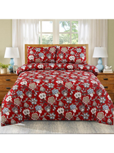 COTTON BEDSHEET | With pipped pillow | ST-B4