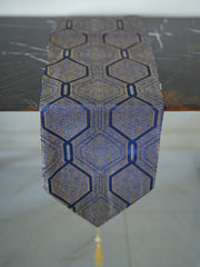 Navy Gold Nexus Table Runner