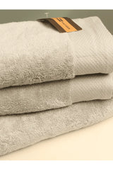 Luxury Towels Set – Pack of 3 | Durable & Stylish (Off-White)