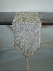 Silver Gray Diana Table Runner