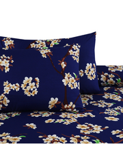 COTTON BEDSHEET | With pipped pillow | ST-B2