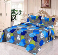 SIGNATURE EGGO PRINTED PURE COTTON BEDSHEET ASH-4007