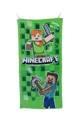 Mincraft Cartoon Towel – Perfect for Toddlers & Young Children