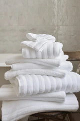 Premium White Cotton Towels Set | Pack of 5
