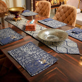 Navy Gold Nexus Table Set