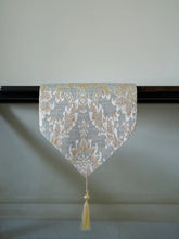 Frost Grey Ivory Table Runner