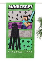Mincraft Cartoon Towel – Perfect for Toddlers & Young Children