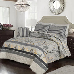 SIGNATURE SPELLS COTTON COMFORTER SET-7PCS