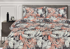 ROMA SKY PRINTED PURE COTTON BEDSHEET ASH-4007