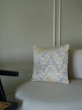 Ivory Bloom on Frost Grey Cushion Cover