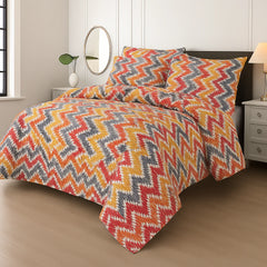 SIGNATURE HIT ART COTTON COMFORTER SET-7PCS