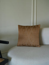 Bronze Diamonds Luxe Cushion Cover