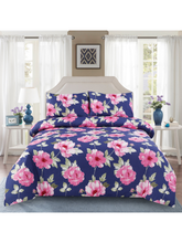 PRINTED PURE COTTON BEDSHEET ASH-40109