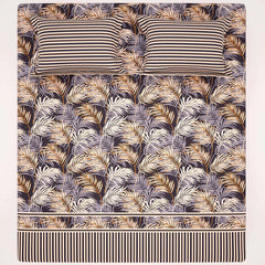 PRINTED PURE COTTON BEDSHEET ASH-4070