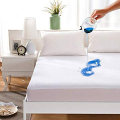 Terry Waterproof Mattress Protector - White