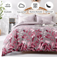 PRINTED PURE COTTON BEDSHEET ASH-4078