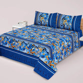 PRINTED PURE COTTON BEDSHEET ASH-4061