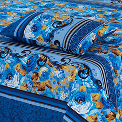 PRINTED PURE COTTON BEDSHEET ASH-4061