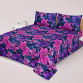 PRINTED PURE COTTON BEDSHEET ASH-4064