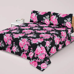 PRINTED PURE COTTON BEDSHEET ASH-4060