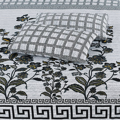 WINTOS PRINTED PURE COTTON BEDSHEET ASH-4001