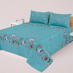 SIGNATURE SPECIAL SKY PRINTED PURE COTTON BEDSHEET ASH-4004