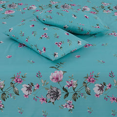 SIGNATURE SPECIAL SKY PRINTED PURE COTTON BEDSHEET ASH-4004