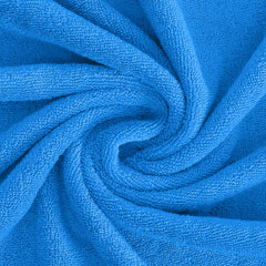 COTTON BATH TOWEL DEEP CYAN