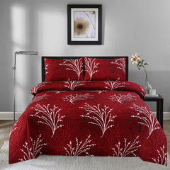PRINTED PURE COTTON BEDSHEET ASH-40111