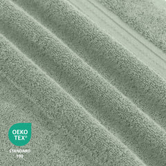 COTTON BATH TOWEL GRAINTE GREEN