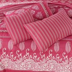 SIGNATURE PETAL COTTON COMFORTER SET-7PCS
