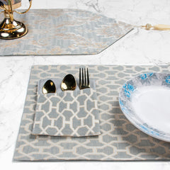 Frost Grey Ivory Table Set