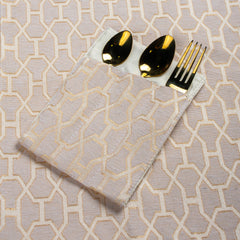 Regal Gold Tapestry Table Set