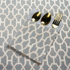 Frost Grey Ivory Table Set