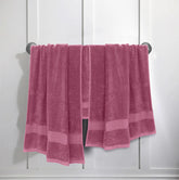 COTTON BATH TOWEL BARAQUE ROSE