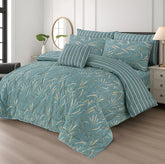 SIGNATURE BRICK COTTON COMFORTER SET-7PCS