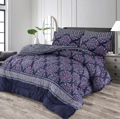 Winter Quilt/Razai Set SH-24 (Heavy polyester Filling)