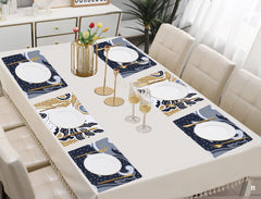 ZENTO DINNING TABLE RUNNER SET- 6 PCS