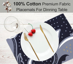 ZENTO DINNING TABLE RUNNER SET- 6 PCS