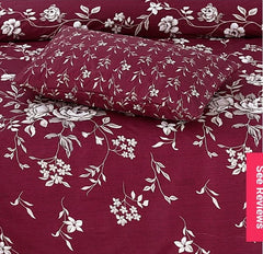 PRINTED PURE COTTON BEDSHEET ASH-4079