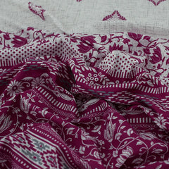 PRINTED PURE COTTON BEDSHEET ASH-4054