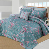 WAVY ASH-1011 COTTON COMFORTER SET-7PCS