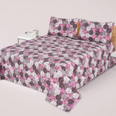 PRINTED PURE COTTON BEDSHEET ASH-4062