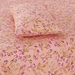 PRINTED PURE COTTON BEDSHEET ASH-40104
