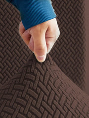 AINT MAT Velvet Turkish Sofa Cover - D-Brown