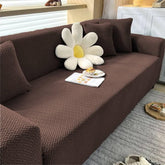 AINT MAT Velvet Turkish Sofa Cover - D-Brown