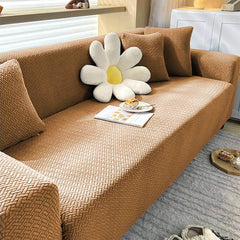 AINT MAT Velvet Turkish Sofa Cover - C-BROWN