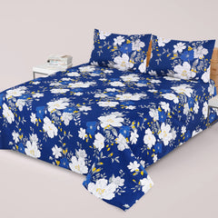 PRINTED PURE COTTON BEDSHEET ASH-4067