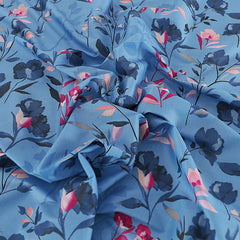 PRINTED PURE COTTON BEDSHEET ASH-40123